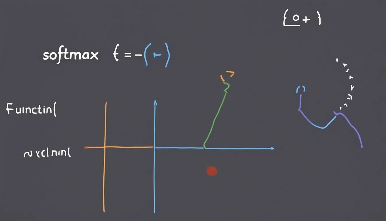 Stable Diffusion 3 image generation proposal for the prompt "A cartoon representation of a softmax function"